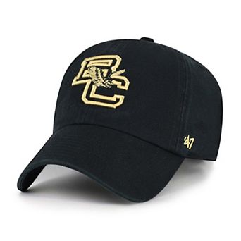 Men's '47 Black Boston College Eagles Vault Clean Up Adjustable Hat