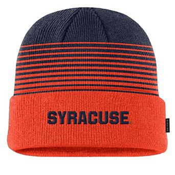Men's Nike Orange/Navy Syracuse Orange 2026 On-Field Gradient Terra Cuffed Knit Hat