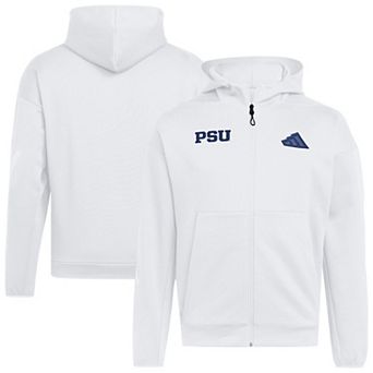 Men's adidas White Penn State Nittany Lions Z.N.E Full-Zip Hoodie