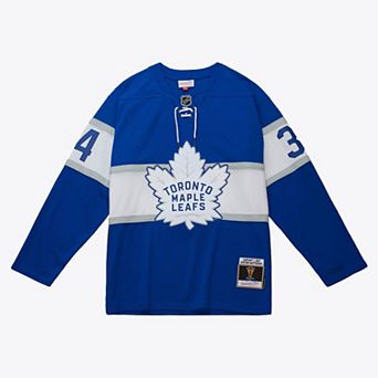 Men's Mitchell & Ness Auston Matthews Blue Toronto Maple Leafs 2017 Power Play Jersey