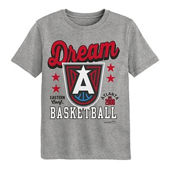 Preschool Mitchell & Ness Gray Atlanta Dream That Girl T-Shirt