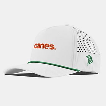 Men's Branded Bills White Miami Hurricanes Statement Adjustable Rope Hat