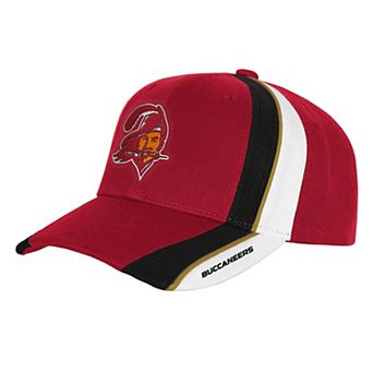 Youth Mitchell & Ness Red Tampa Bay Buccaneers Club Downforce Pro Crown Adjustable Hat
