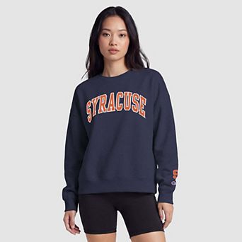 Women's Champion Navy/Orange Syracuse Orange Sweatshirt