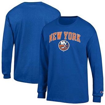Men's Champion Royal New York Islanders Jersey Long-Sleeve T-Shirt