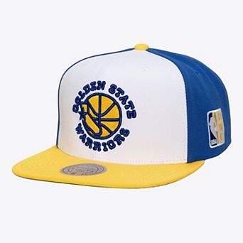 Men's Mitchell & Ness White Golden State Warriors Hardwood Classics Legendary Home Snapback Hat