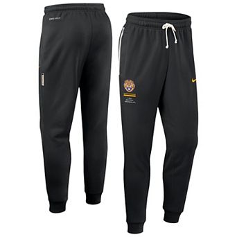 Men's Nike Black LSU Tigers 2026 Sideline Standard Issue Dri-FIT Taper Pants