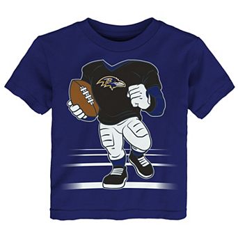 Toddler Outerstuff Purple Baltimore Ravens Game Fit T-Shirt