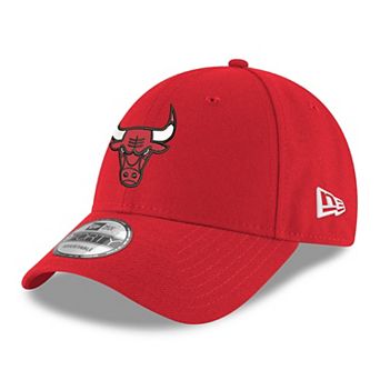 Men's New Era Red Chicago Bulls Team 9FORTY Adjustable Hat