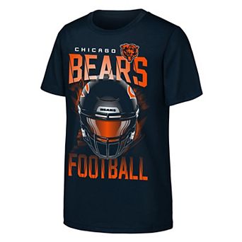 Youth Outerstuff Navy Chicago Bears Full Gear T-Shirt
