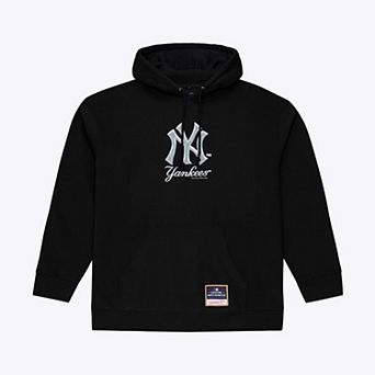 Men's Mitchell & Ness Black New York Yankees Chrome Hoodie