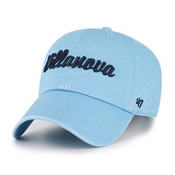 Men's '47 Light Blue Villanova Wildcats Vault Clean Up Adjustable Hat