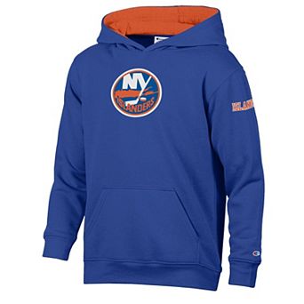 Youth Champion Royal New York Islanders Volume Fleece Hoodie