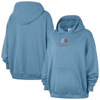 Women's Nike Light Blue Toronto Tempo Studio Fleece Hoodie