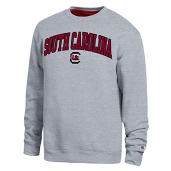 Men's Champion Heather Gray South Carolina Gamecocks Arch Sweatshirt