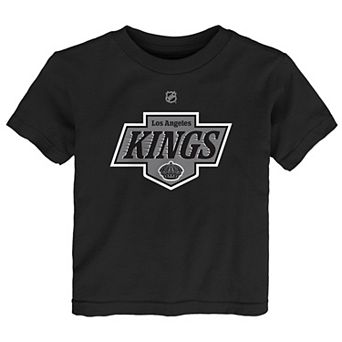 Toddler Outerstuff Black Los Angeles Kings Primary Logo T-Shirt