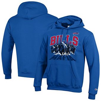 Men's Champion Royal Buffalo Bills Eco Powerblend Hoodie