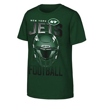 Youth Outerstuff Green New York Jets Full Gear T-Shirt