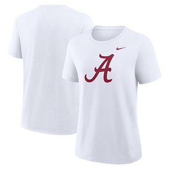 Women's Nike White Alabama Crimson Tide Primary Logo T-Shirt