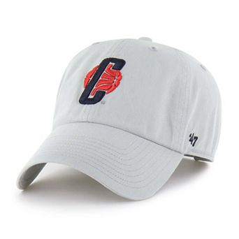 Men's '47 Gray UConn Huskies Vault Clean Up Adjustable Hat