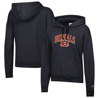 Women's Champion Black Cincinnati Bengals Powerblend Hoodie