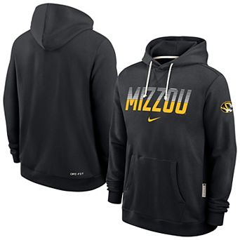 Men's Nike Black Missouri Tigers 2026 Sideline Standard Issue Dri-FIT Hoodie
