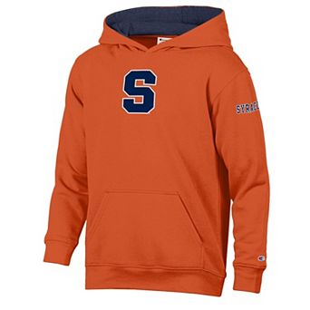Youth Champion Orange/Navy Syracuse Orange Volume Fleece Hoodie