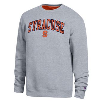 Men's Champion Heather Gray Syracuse Orange Arch Sweatshirt