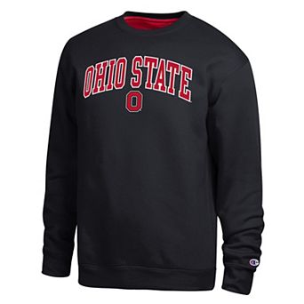 Men's Champion Black Ohio State Buckeyes Arch Sweatshirt