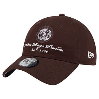Women's New Era Brown San Diego Padres Script Patch Casual Classic Adjustable Hat
