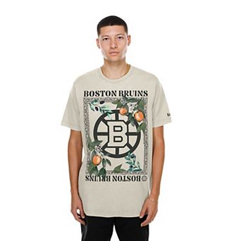 Men's New Era Sand Boston Bruins Floral T-Shirt