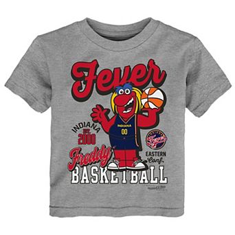 Toddler Mitchell & Ness Gray Indiana Fever That Girl T-Shirt
