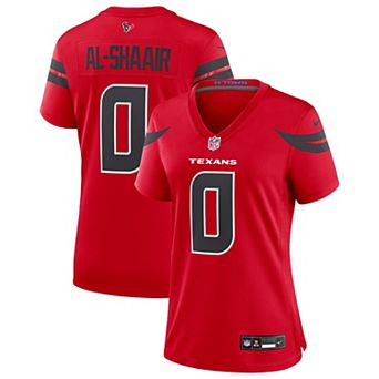 Women's Nike Azeez Al-Shaair Red Houston Texans Alternate Game Jersey