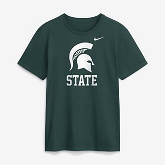 Men's Nike Green Michigan State Spartans Primetime Logo Mantra T-Shirt