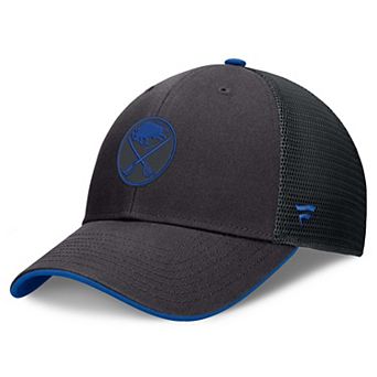 Men's Fanatics Black Buffalo Sabres Fundamental Limits Trucker Adjustable Hat