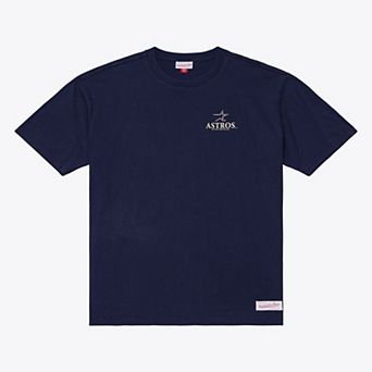 Men's Mitchell & Ness Navy Houston Astros Core Essentials T-Shirt