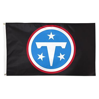 WinCraft Tennessee Titans Black Single-Sided Deluxe 3' x 5' Flag