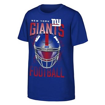 Youth Outerstuff Royal New York Giants Full Gear T-Shirt