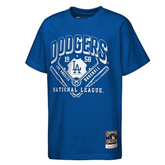 Unisex Mitchell & Ness Royal Los Angeles Dodgers The Ava T-Shirt