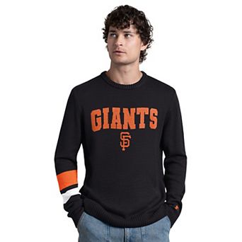 Men's Starter Black San Francisco Giants Retro Bowl Sweater