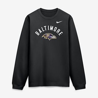 Men's Nike Black Baltimore Ravens Primetime Club Sweatshirt