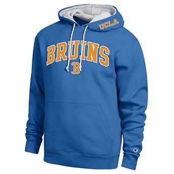 Men's Champion Light Blue UCLA Bruins Arch Tackle Twill Hoodie