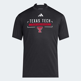 Men's adidas Black Texas Tech Red Raiders D4T Tri-Blend T-Shirt