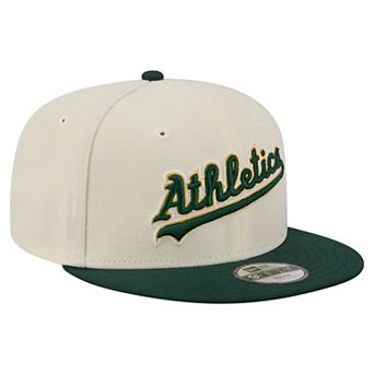 Youth New Era White Oakland Athletics Two-Tone 9FIFTY Snapback Hat