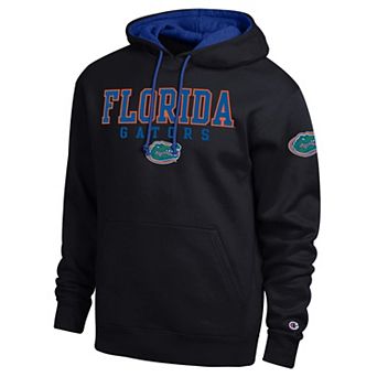 Men's Champion Black Florida Gators Contrast Hoodie