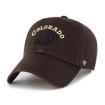 Men's '47 Brown Colorado Buffaloes Vault Clean Up Adjustable Hat