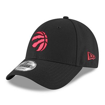 Men's New Era Black Toronto Raptors Team 9FORTY Adjustable Hat