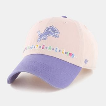 Toddler '47 Light Pink/Light Purple Detroit Lions Friendship Clean Up Adjustable Hat