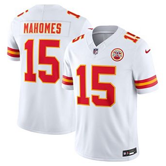 Men's Nike Patrick Mahomes White Kansas City Chiefs Vapor F.U.S.E. Stitched Limited Jersey