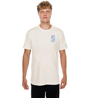 Men's New Era Natural Seattle Mariners Equinox T-Shirt